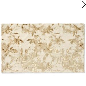 Frontgate Gold Leaf Rug - 30” x 50” - NWT